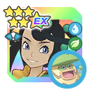 Dahlia and Ludicolo