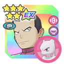 Giovanni and Mewtwo