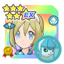 Irida and Glaceon