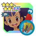 Iris and Haxorus