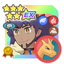 Leon and Charizard