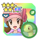 Lyra and Meganium