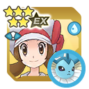 Lyra & Vaporeon
