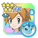 Misty and Vaporeon