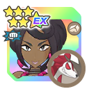 Olivia and Lycanroc