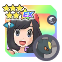 Selene and Umbreon