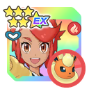 Tina and Flareon