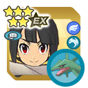 Zinnia & Rayquaza